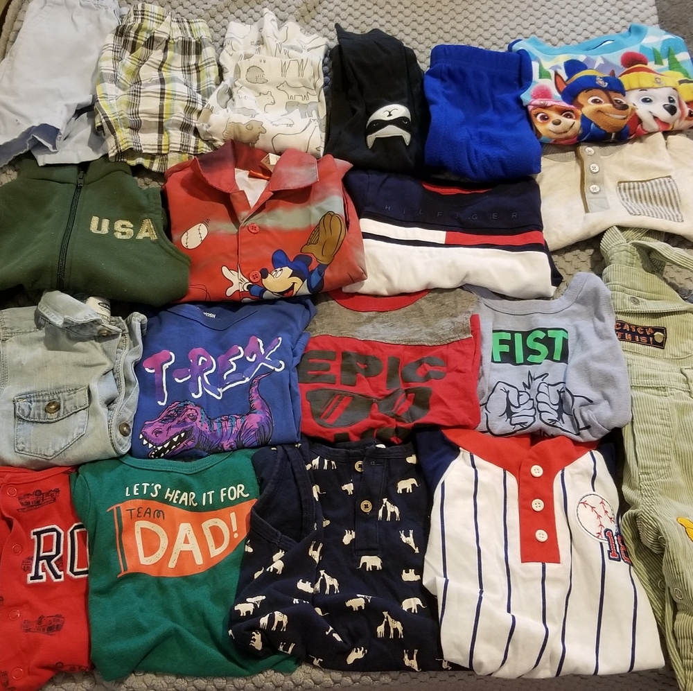 12 month boy clothing lot